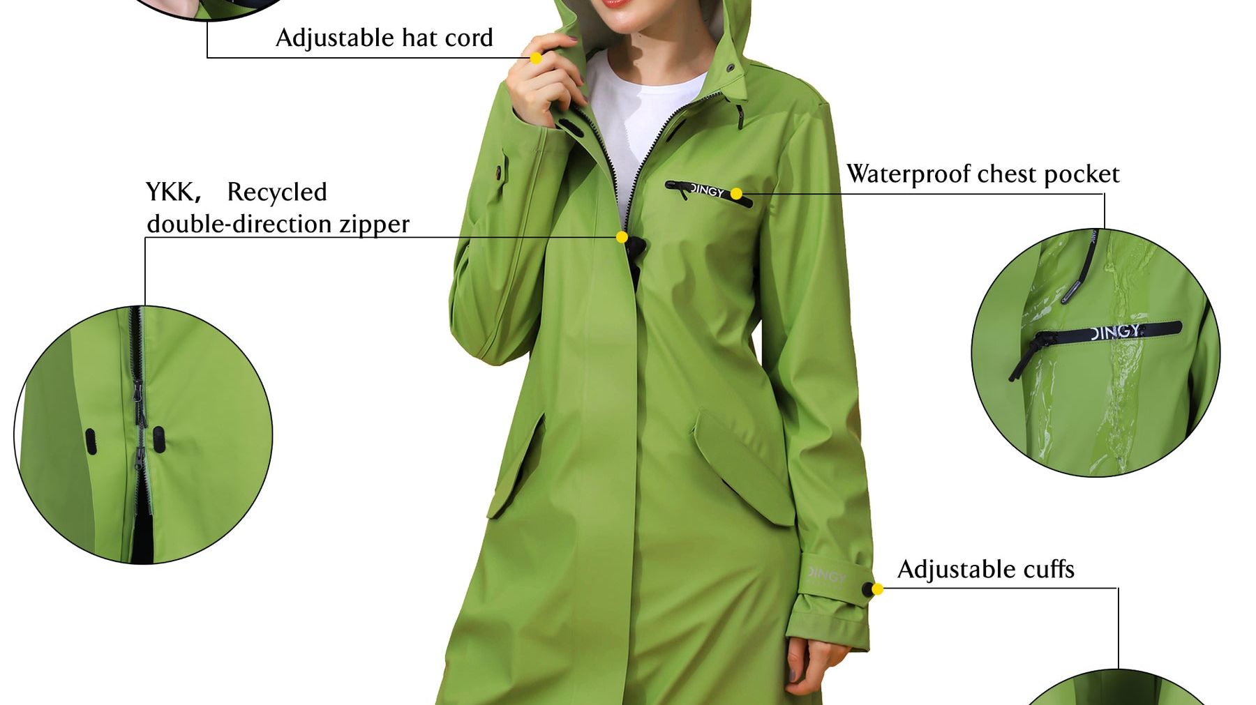 regenjacke damen fahrrad,Ein Muss für das Radfahren in der Regenzeit