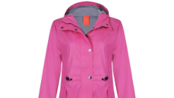 Regenjacke mit Teddyfutter Damen