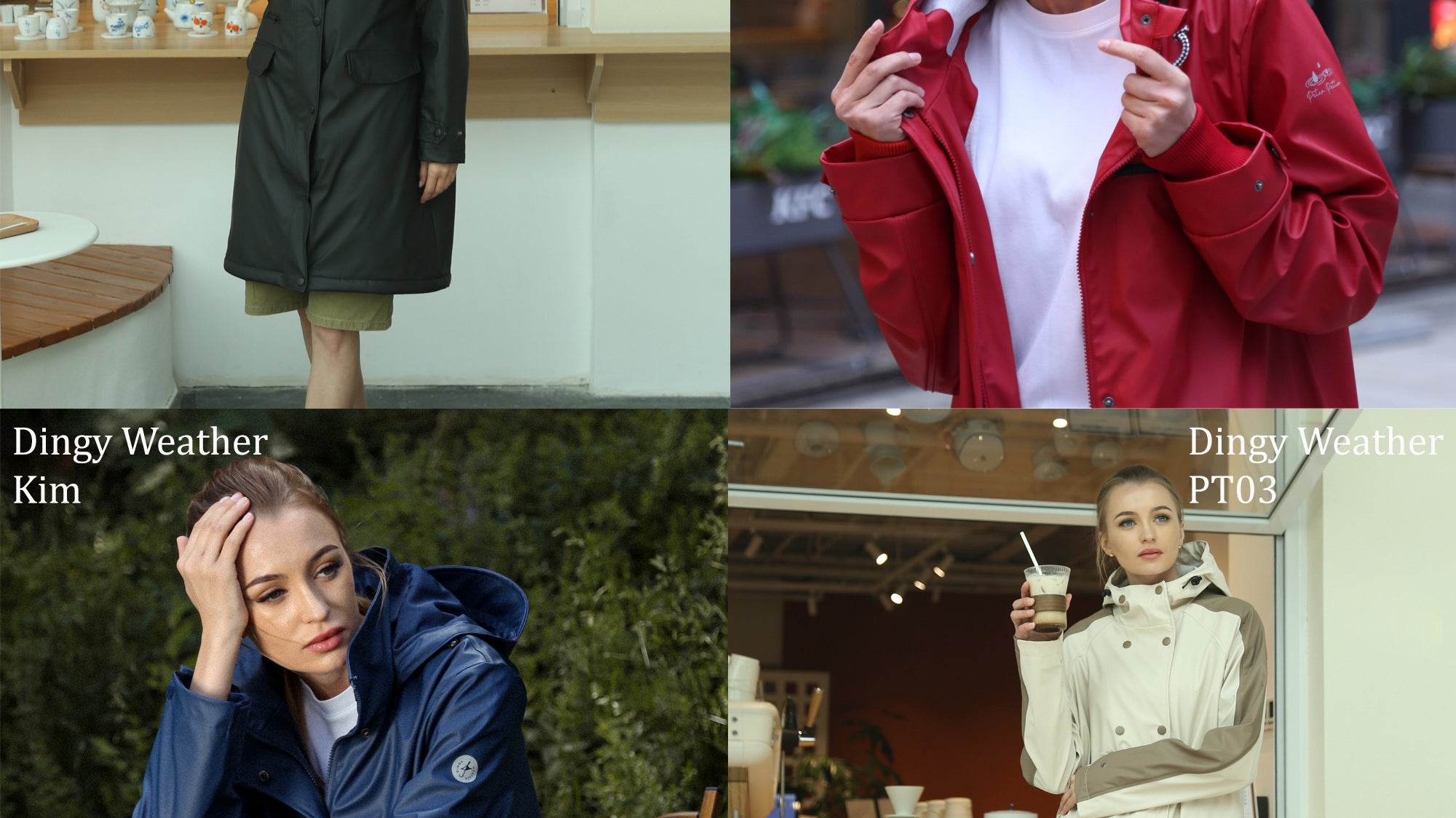 Dingy Regenmäntel: Die besten Begleiter für den Herbst und Winter