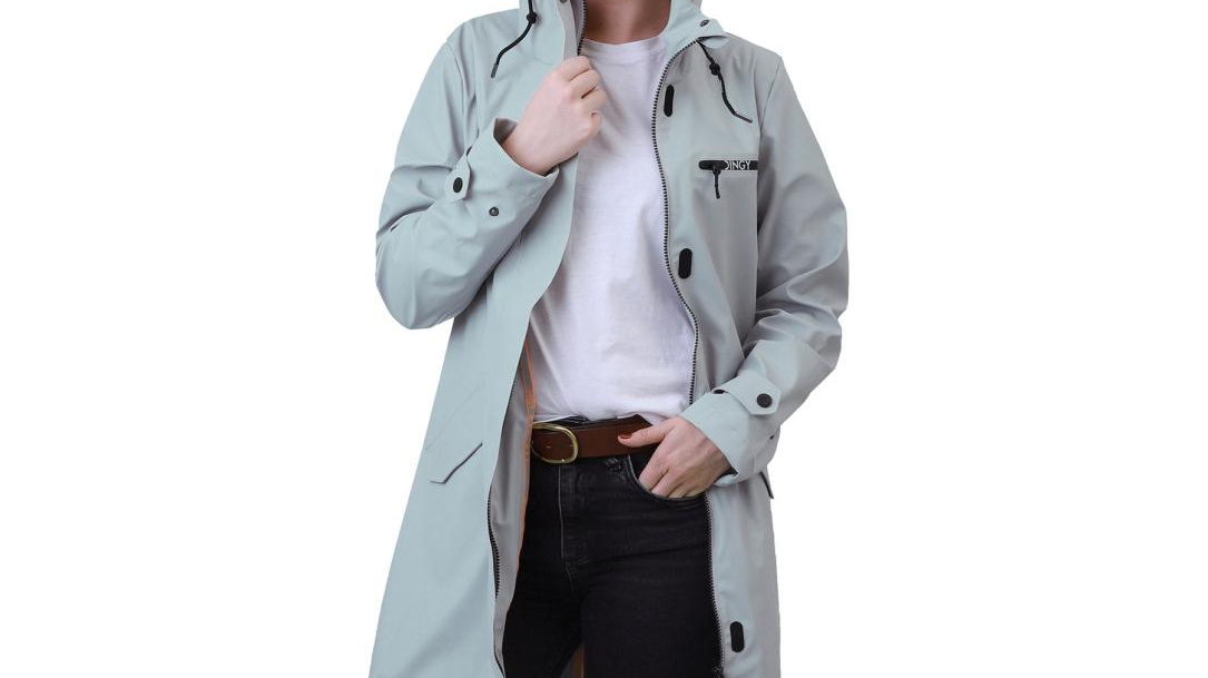 Modeempfehlung:langer regenmantel damen & warme regenjacke damen