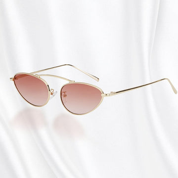 Sonnenbrille Frauen Mode Sonnenbrille Frauen, Ultraleicht Metallrahmen 100% UV400 Schutz