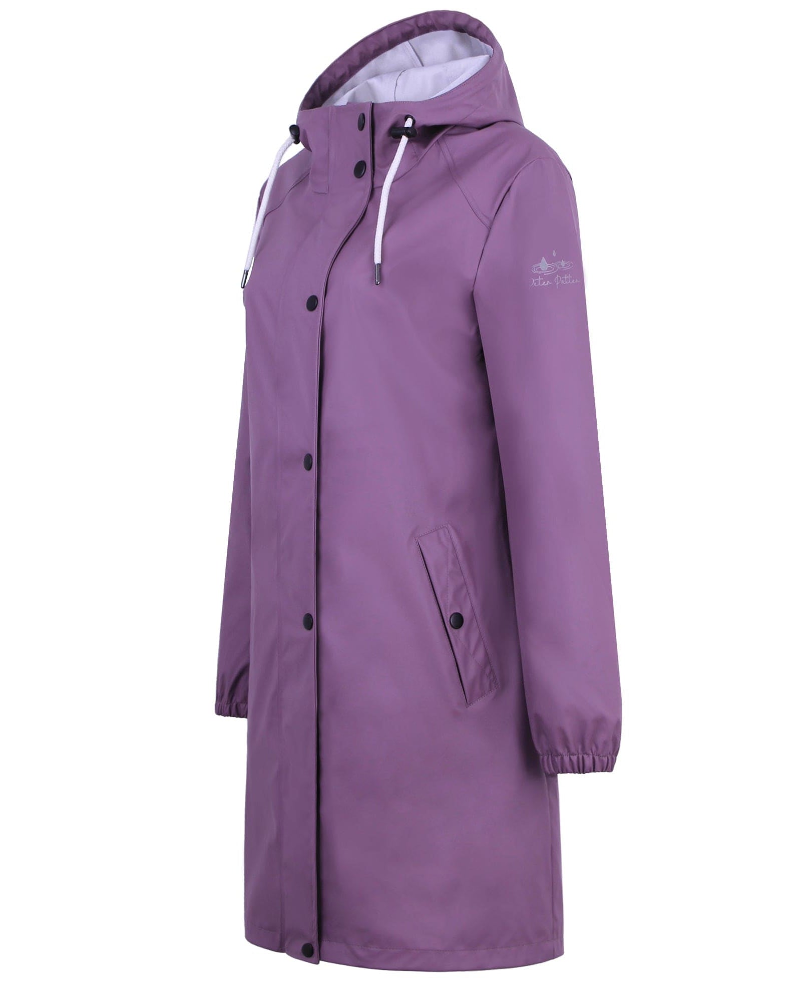 Damen Regenjacke RF03 - Wasserdicht, Atmungsaktiv, Lang, Stilvoll