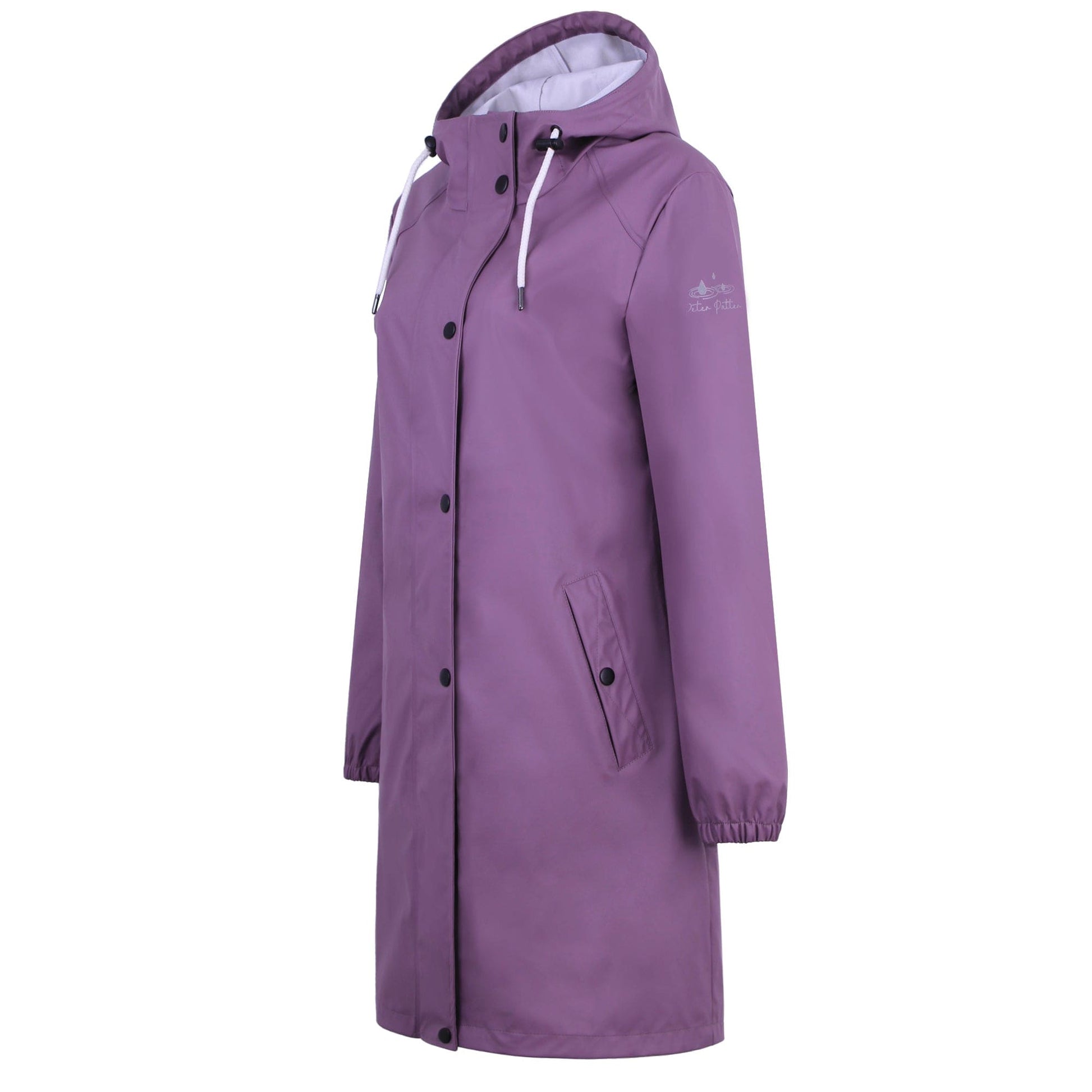 Damen Regenjacke RF03 - Wasserdicht, Atmungsaktiv, Lang, Stilvoll