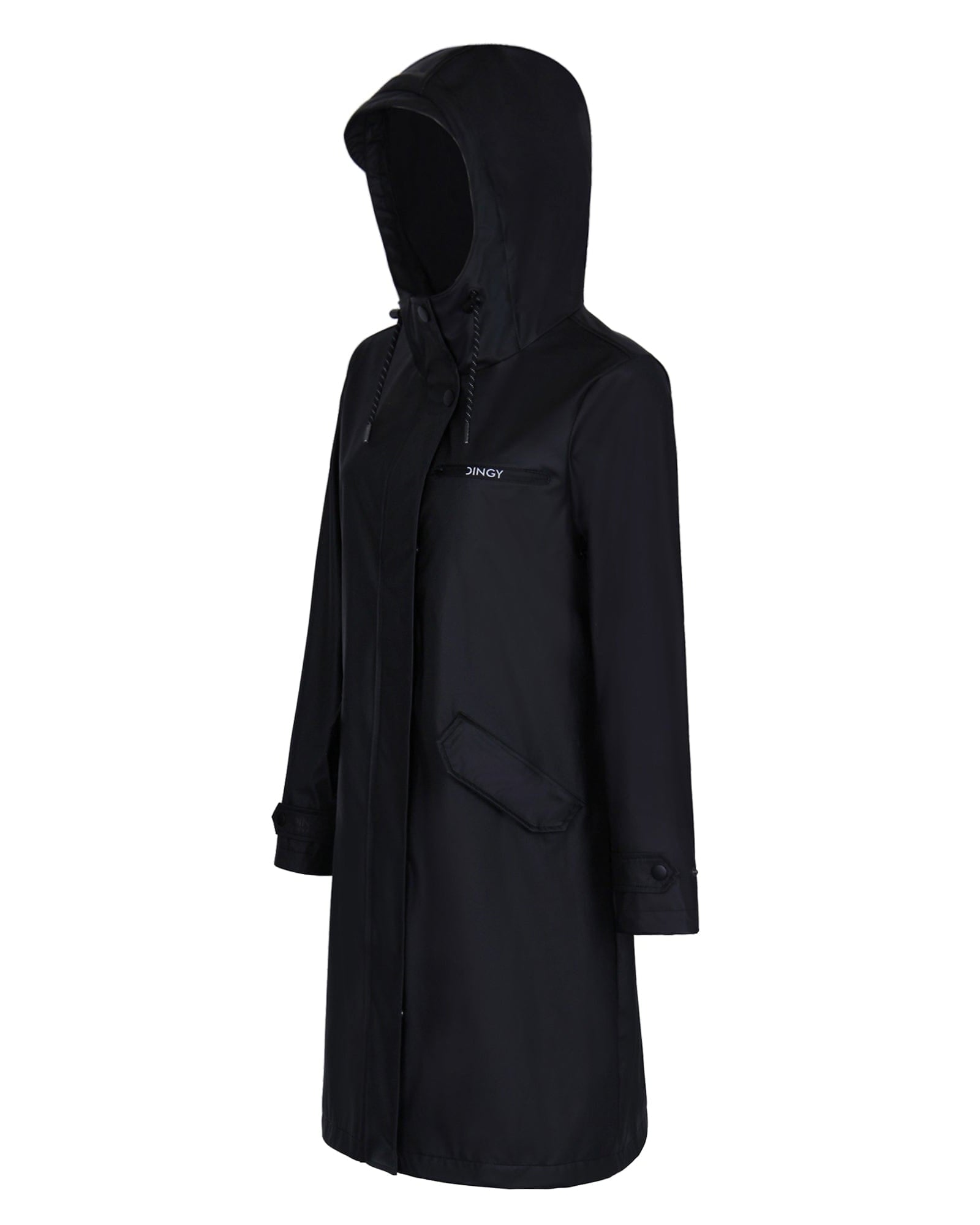 Damen Regenmantel BELLE-1 - Wasserdicht, Atmungsaktiv, Lang, Stilvoll