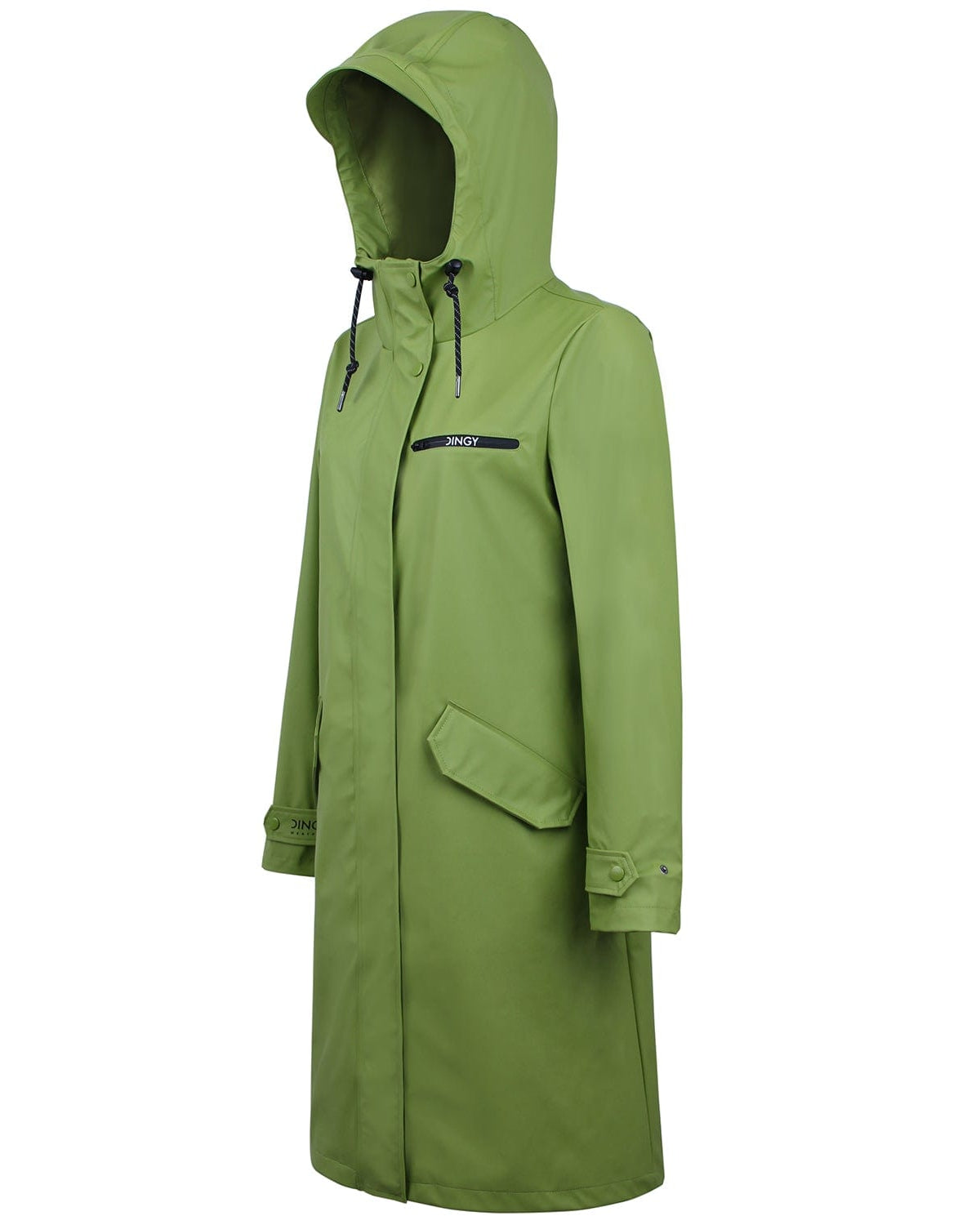 Damen Regenmantel BELLE-1 - Wasserdicht, Atmungsaktiv, Lang, Stilvoll