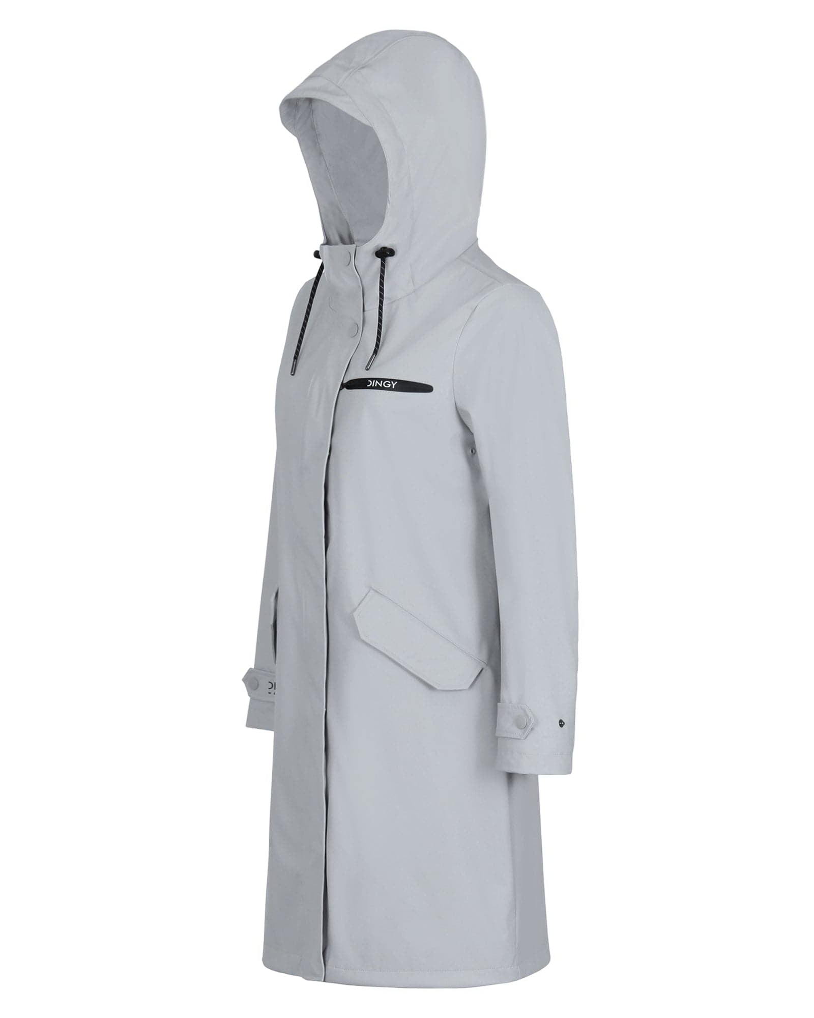 Damen Regenmantel BELLE-1 - Wasserdicht, Atmungsaktiv, Lang, Stilvoll