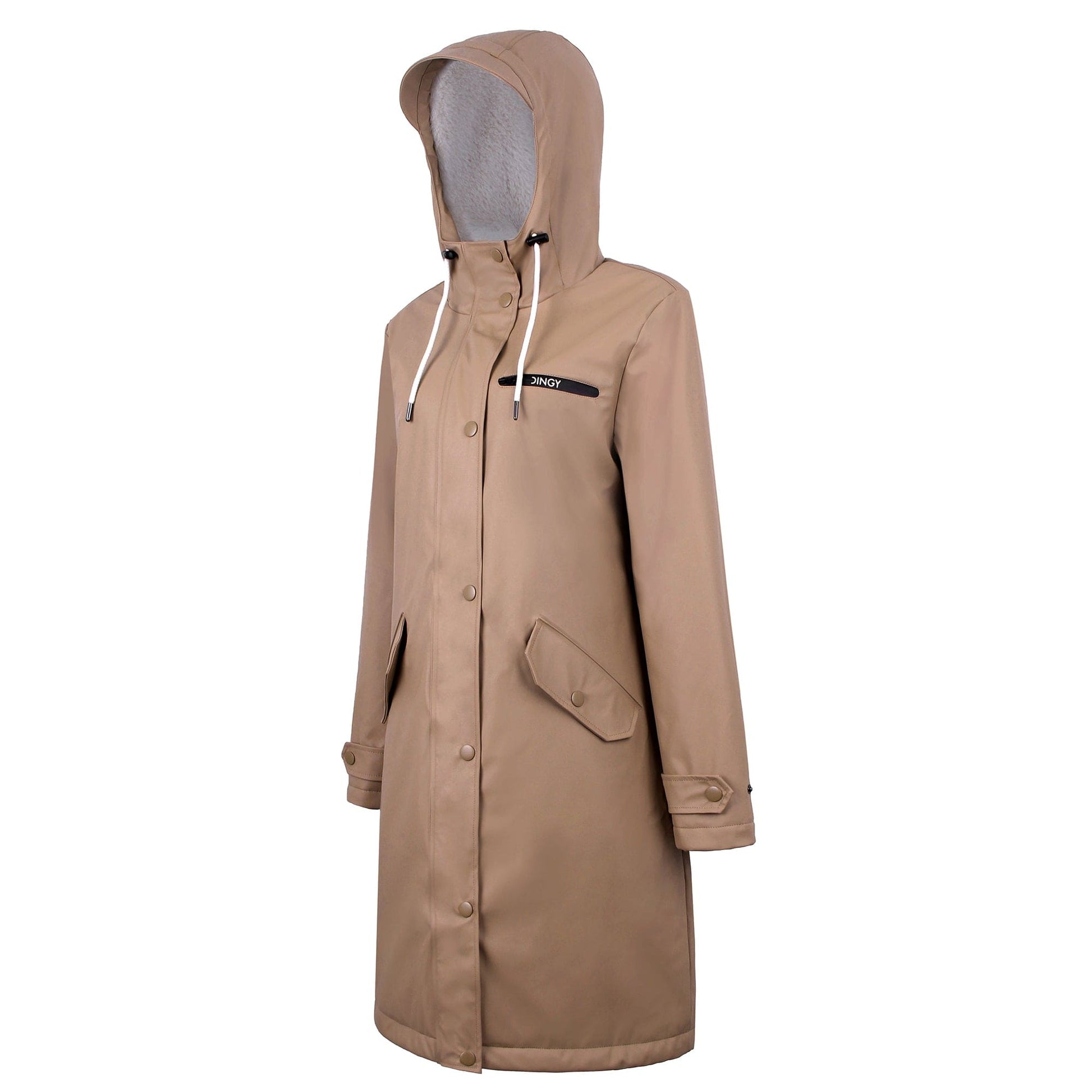 Damen Wintermantel Lang Parka Winter Regenparka MEGAN