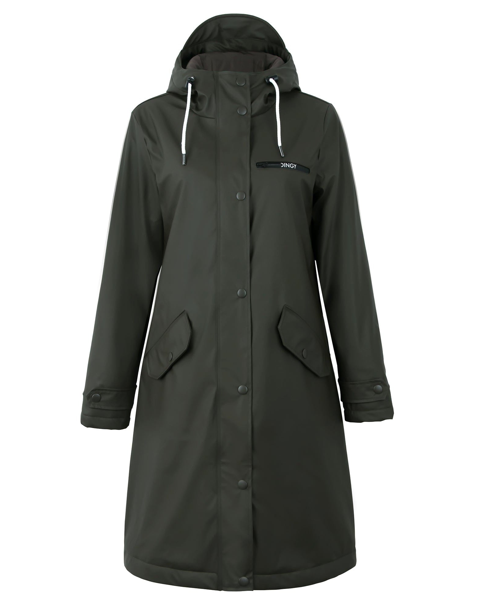 Damen Wintermantel Lang Parka Winter Regenparka MEGAN