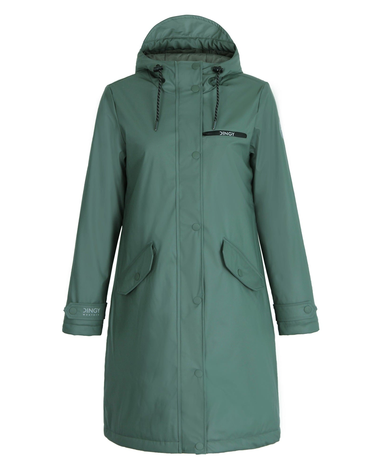 Damen Wintermantel Lang Parka Winter Regenparka MEGAN