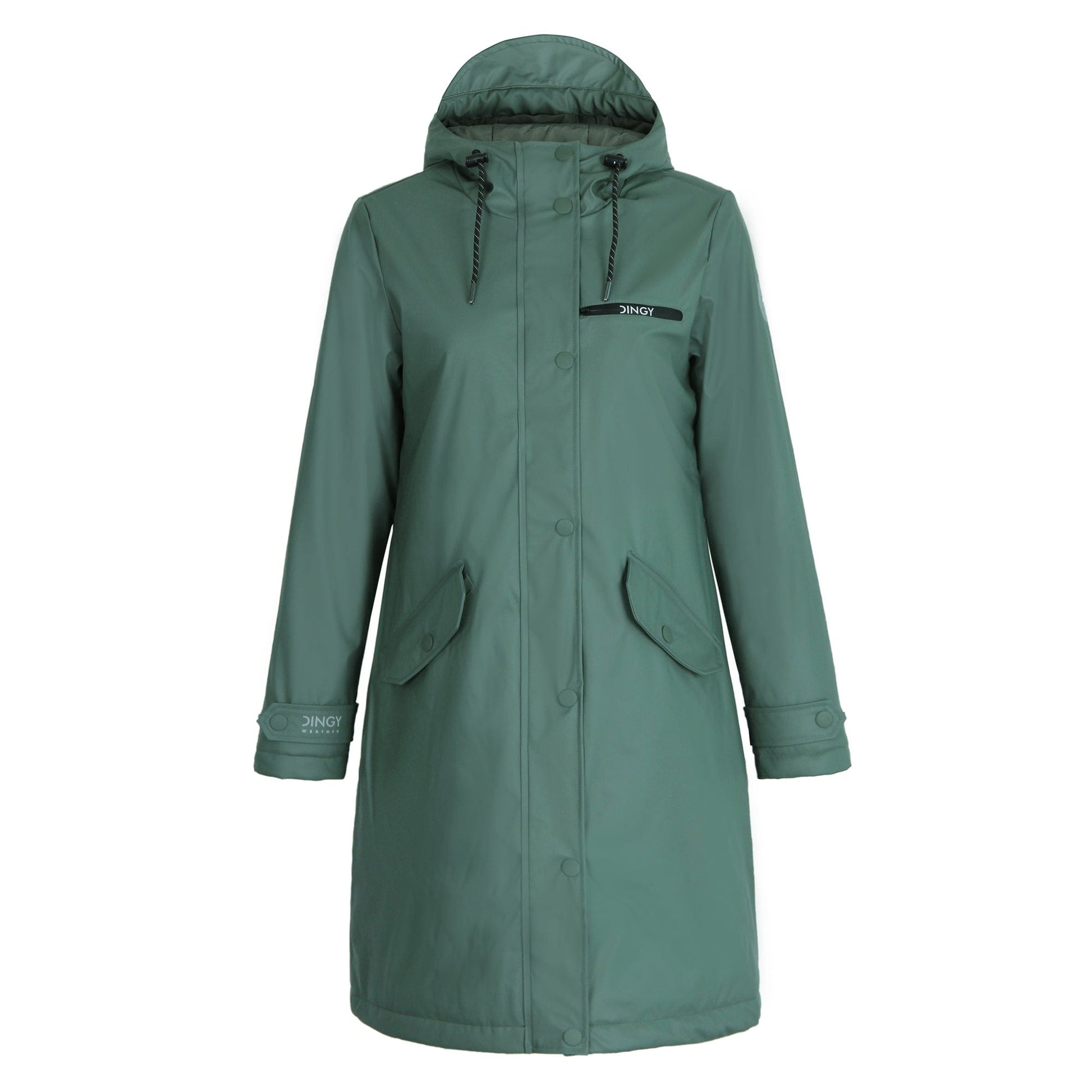 Damen Wintermantel Lang Parka Winter Regenparka MEGAN