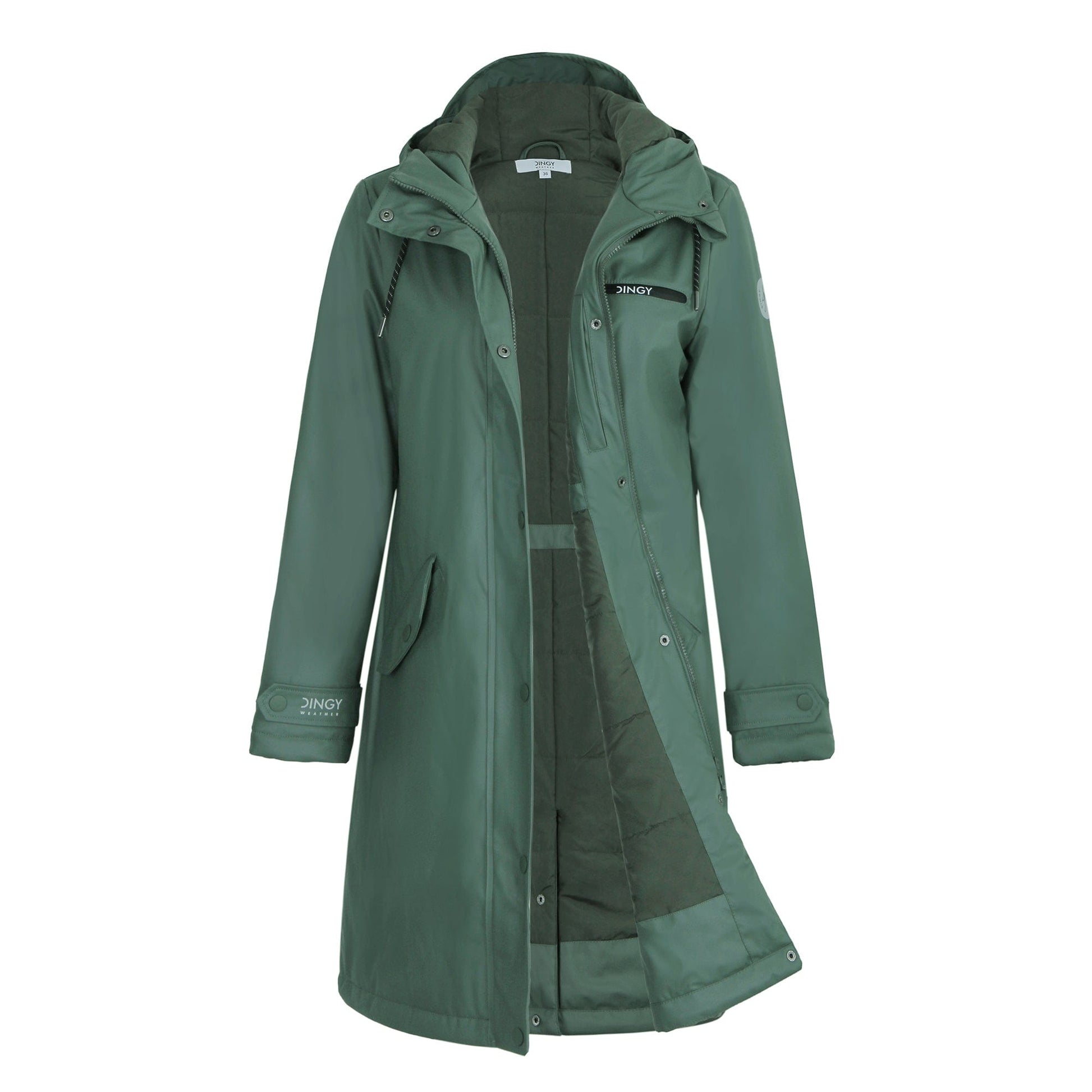 Damen Wintermantel Lang Parka Winter Regenparka MEGAN