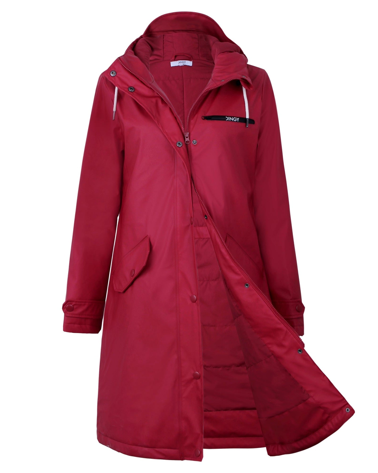 Damen Wintermantel Lang Parka Winter Regenparka MEGAN