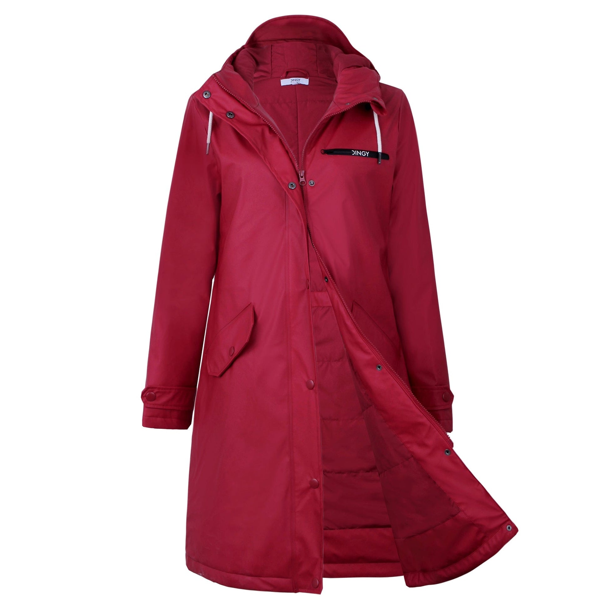 Damen Wintermantel Lang Parka Winter Regenparka MEGAN