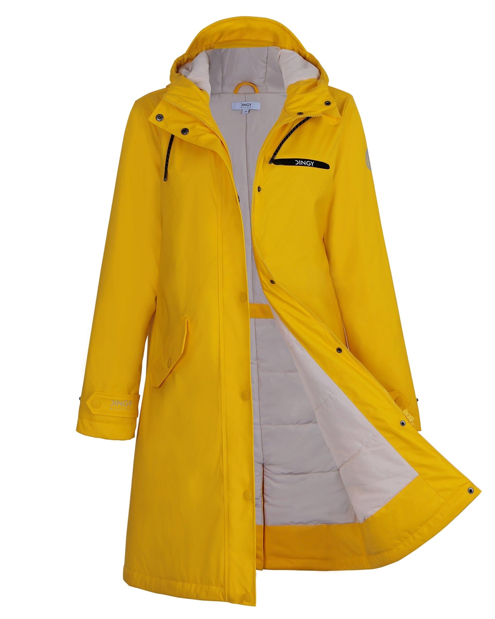 Damen Wintermantel Lang Parka Winter Regenparka MEGAN