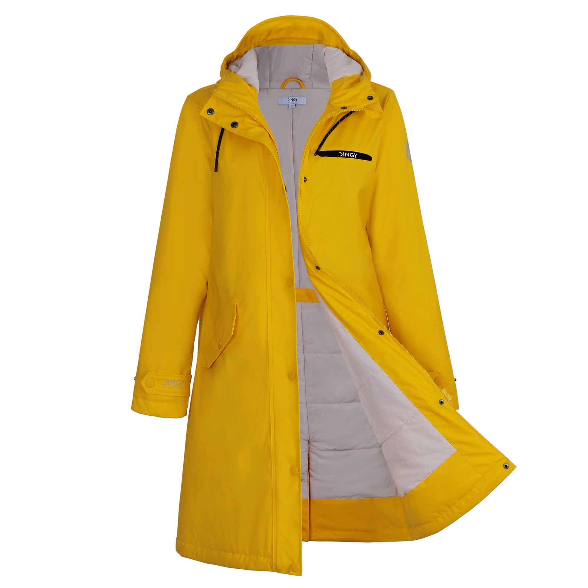 Damen Wintermantel Lang Parka Winter Regenparka MEGAN