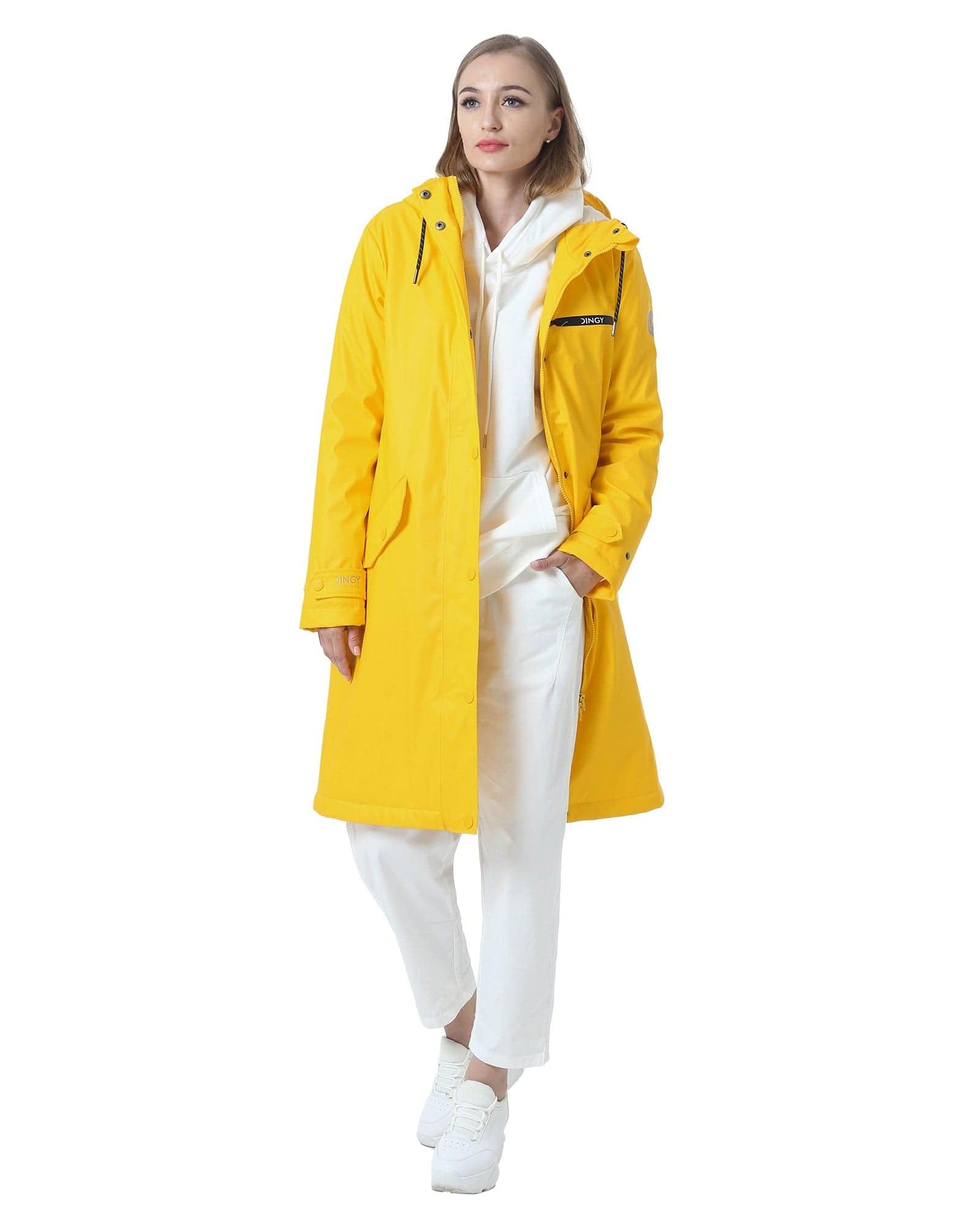 Damen Wintermantel Lang Parka Winter Regenparka MEGAN