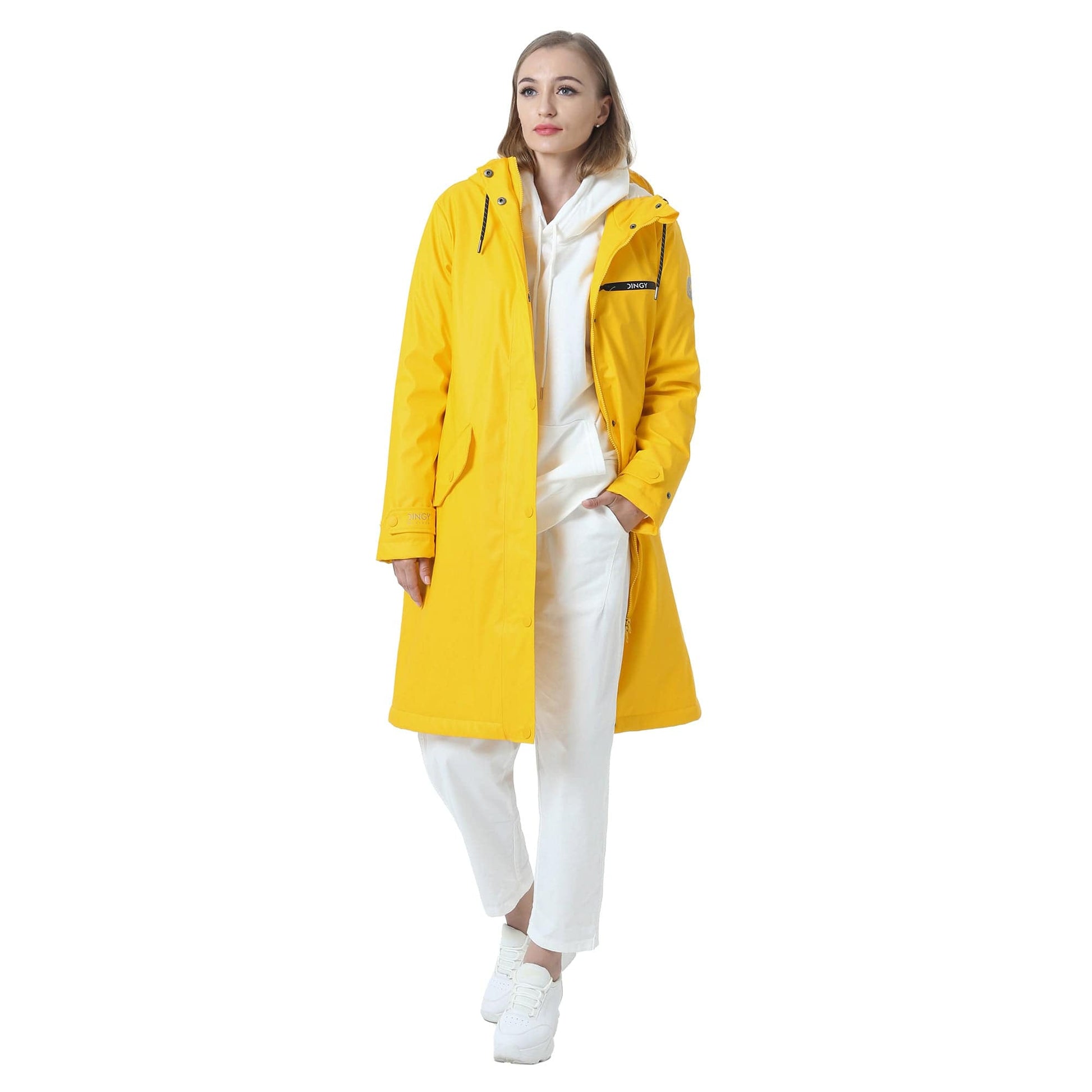 Damen Wintermantel Lang Parka Winter Regenparka MEGAN