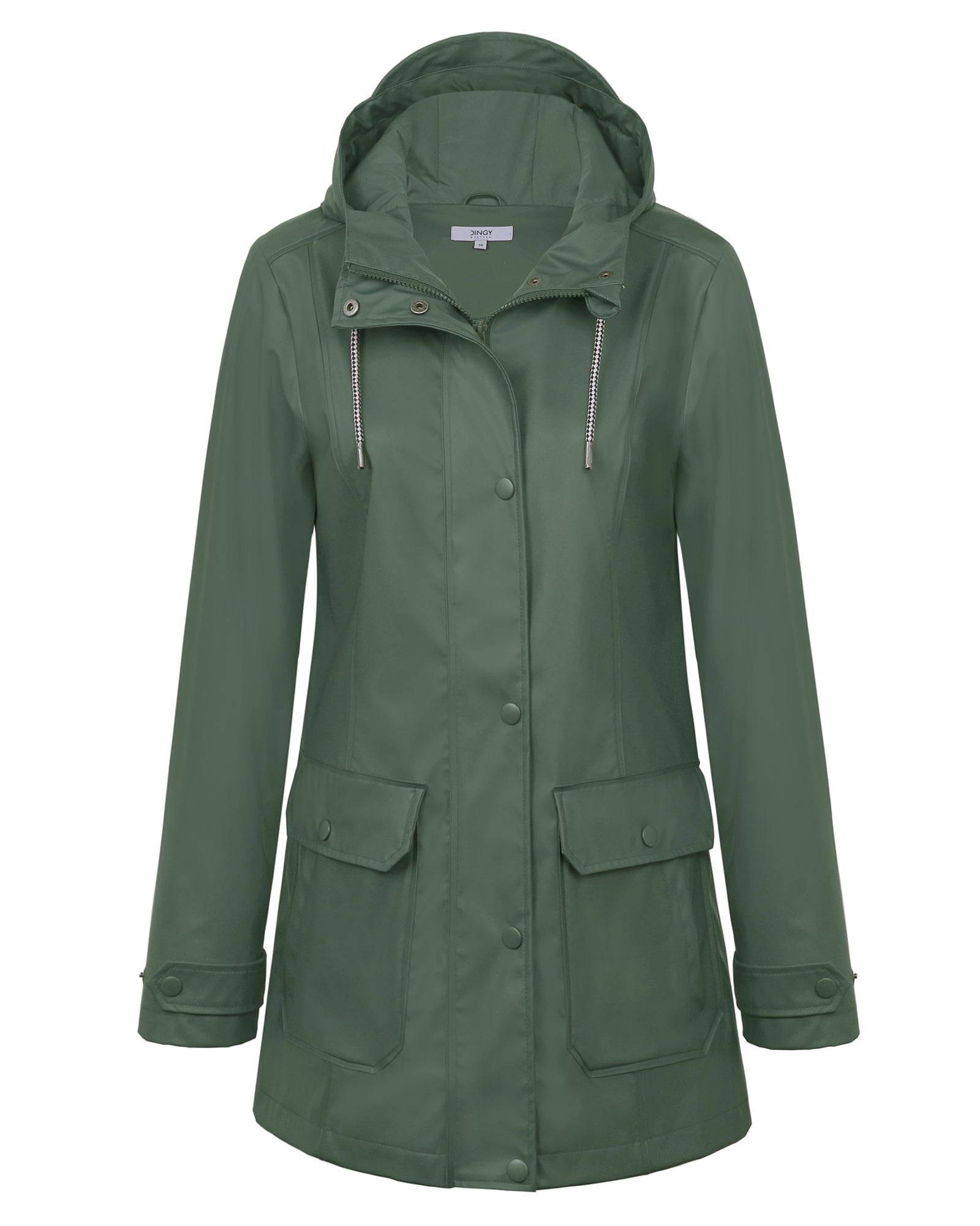 Olive / S/36 Damen Regenmantel mit Wasserschutz und Freizeitjacke Jacky