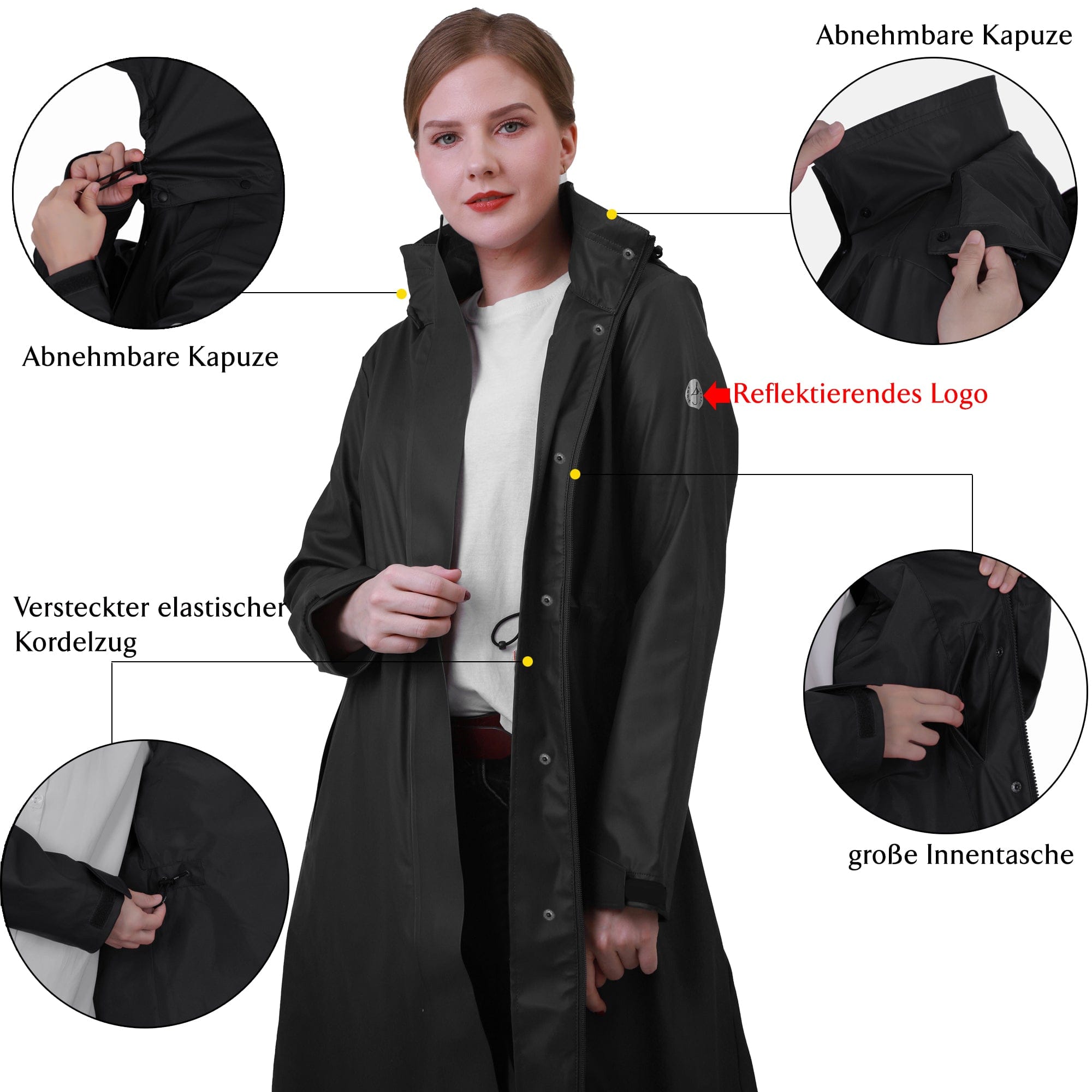 Wasserdichter Damen Regenmantel - Großhandelsangebot für Hot Model KIM