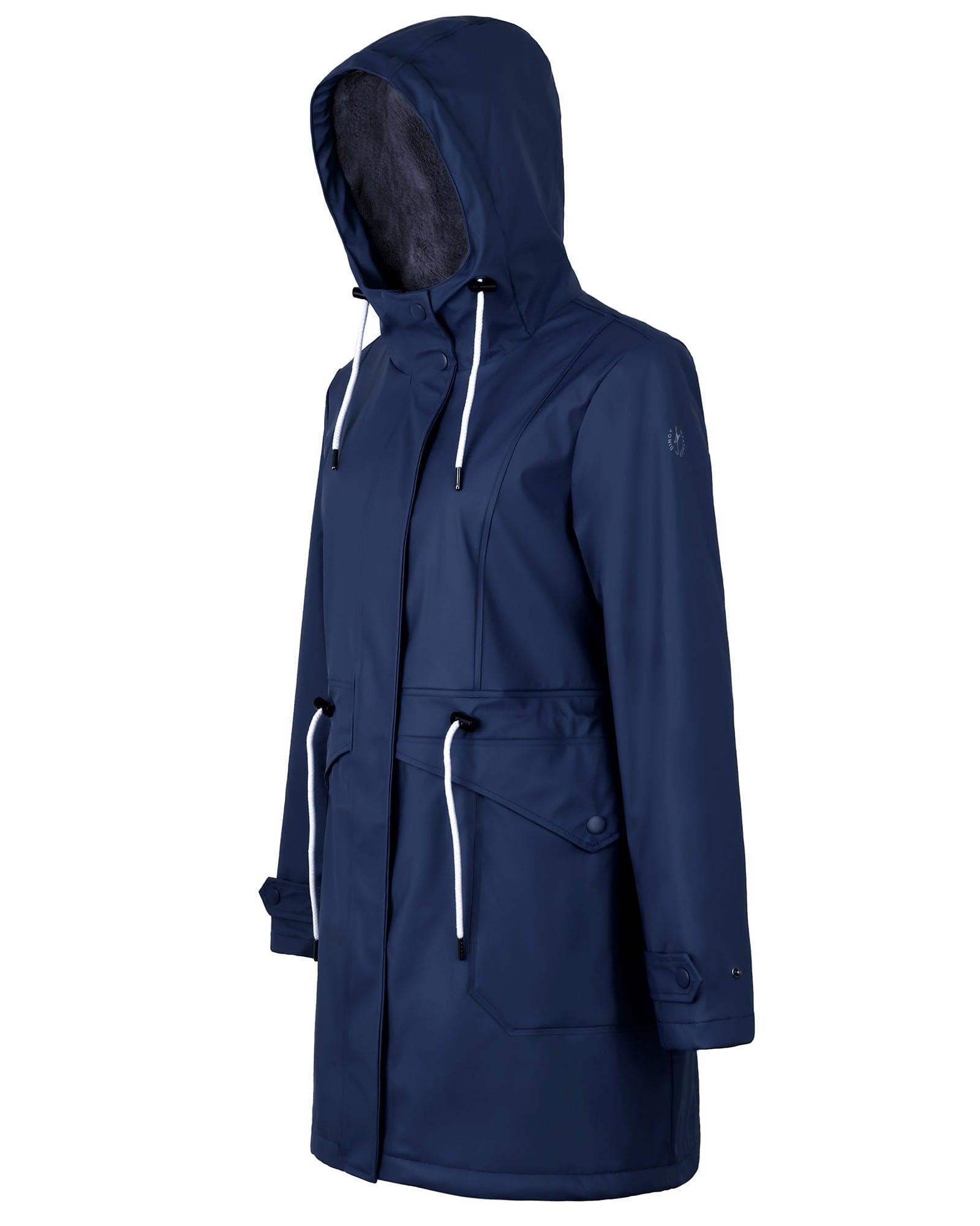 Winter Warme Jacke Wasserdicht Regenmantel Freizeitmantel Plüschfutter Jacke Frauen AMY