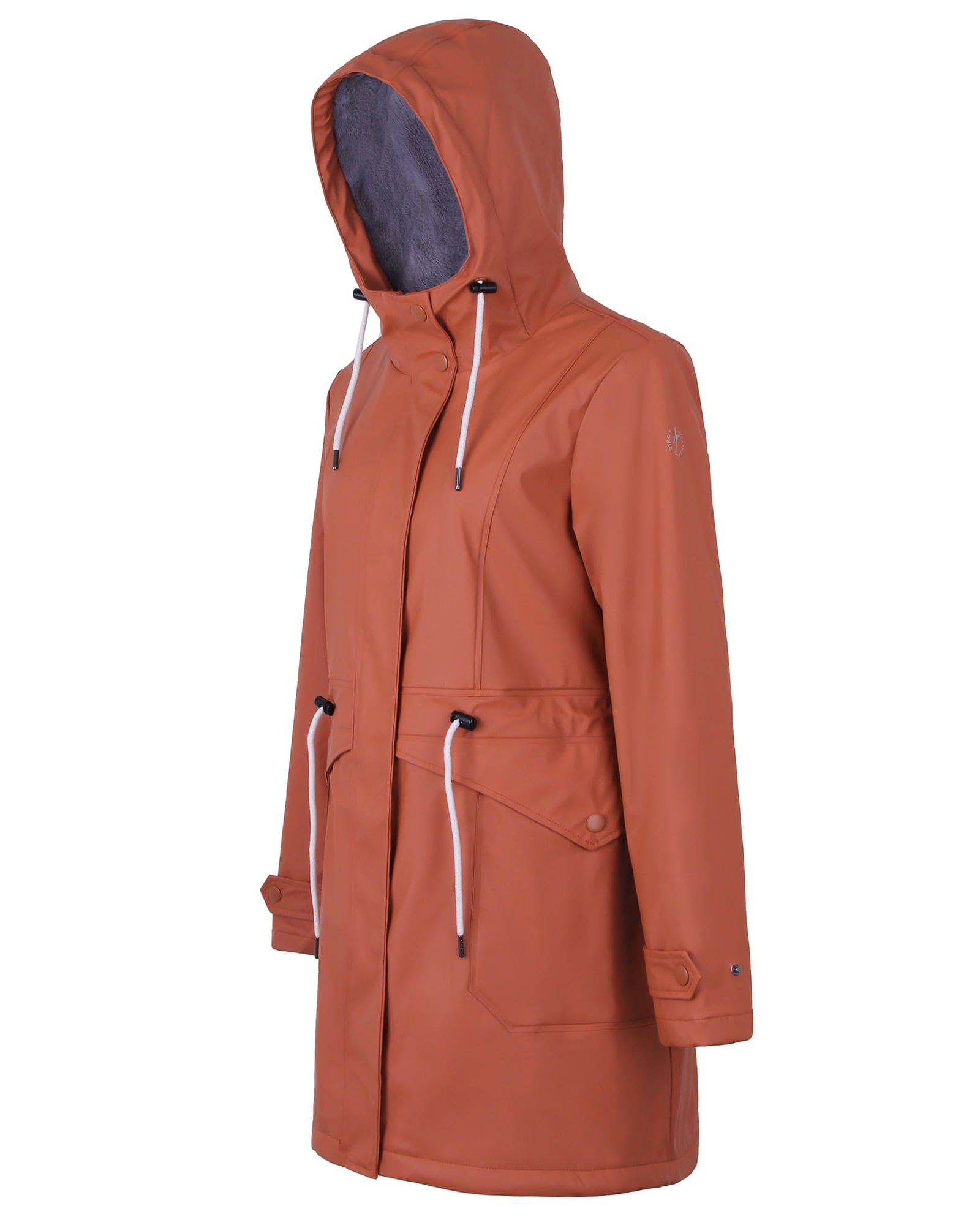 Winter Warme Jacke Wasserdicht Regenmantel Freizeitmantel Plüschfutter Jacke Frauen AMY