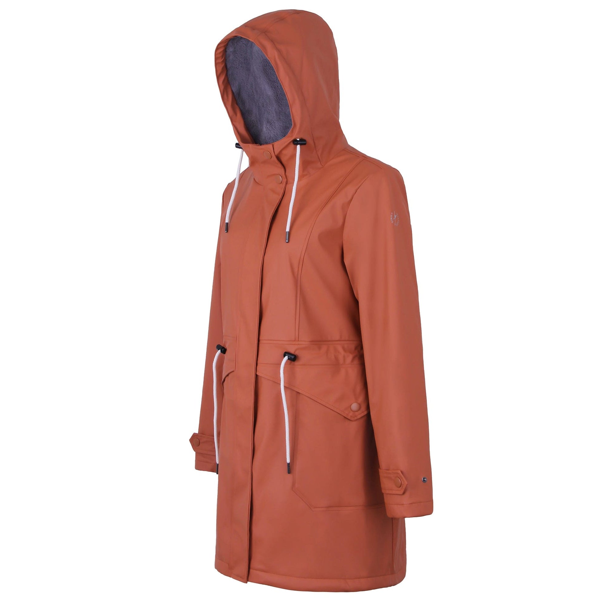 Winter Warme Jacke Wasserdicht Regenmantel Freizeitmantel Plüschfutter Jacke Frauen AMY