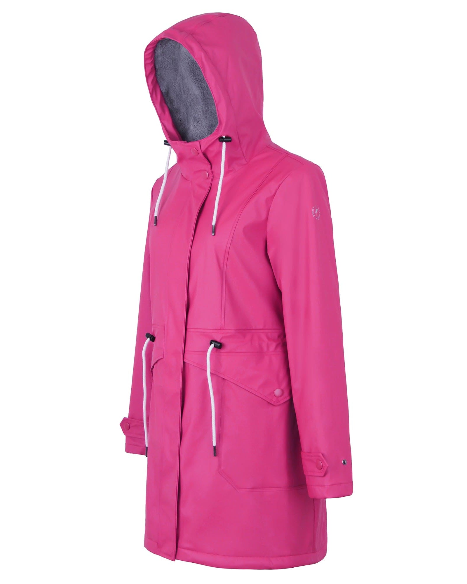 Winter Warme Jacke Wasserdicht Regenmantel Freizeitmantel Plüschfutter Jacke Frauen AMY