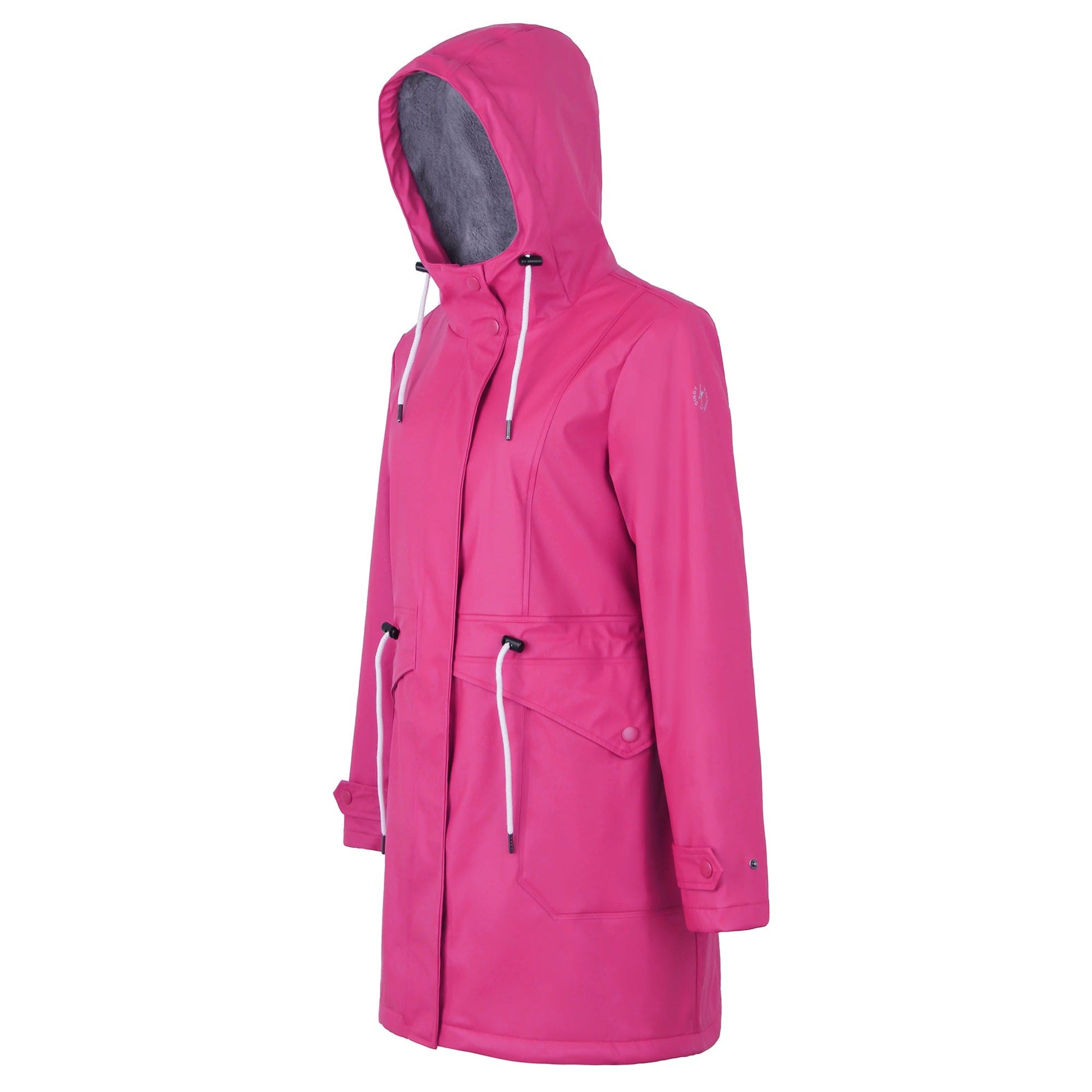 Winter Warme Jacke Wasserdicht Regenmantel Freizeitmantel Plüschfutter Jacke Frauen AMY