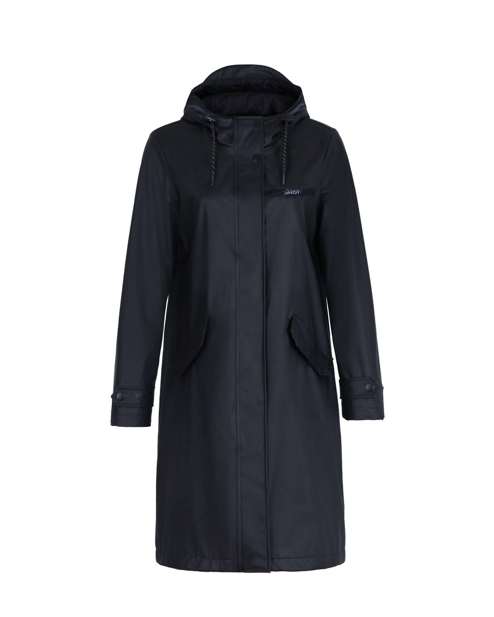 Damen Regenmantel BELLE-1 - Wasserdicht, Atmungsaktiv, Lang, Stilvoll