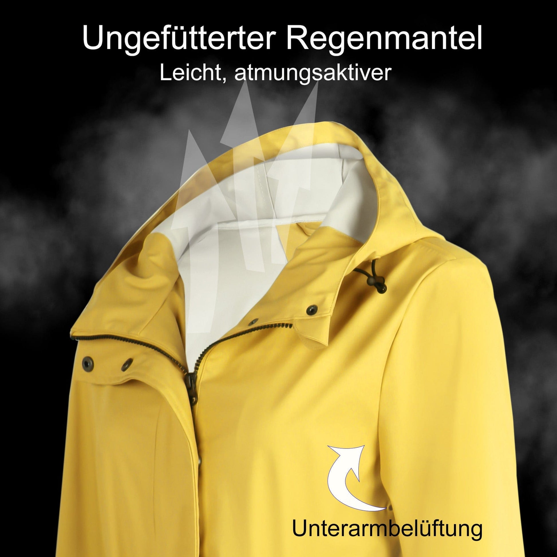 Chloe Wasserdichter Regenmantel und Freizeitjacke