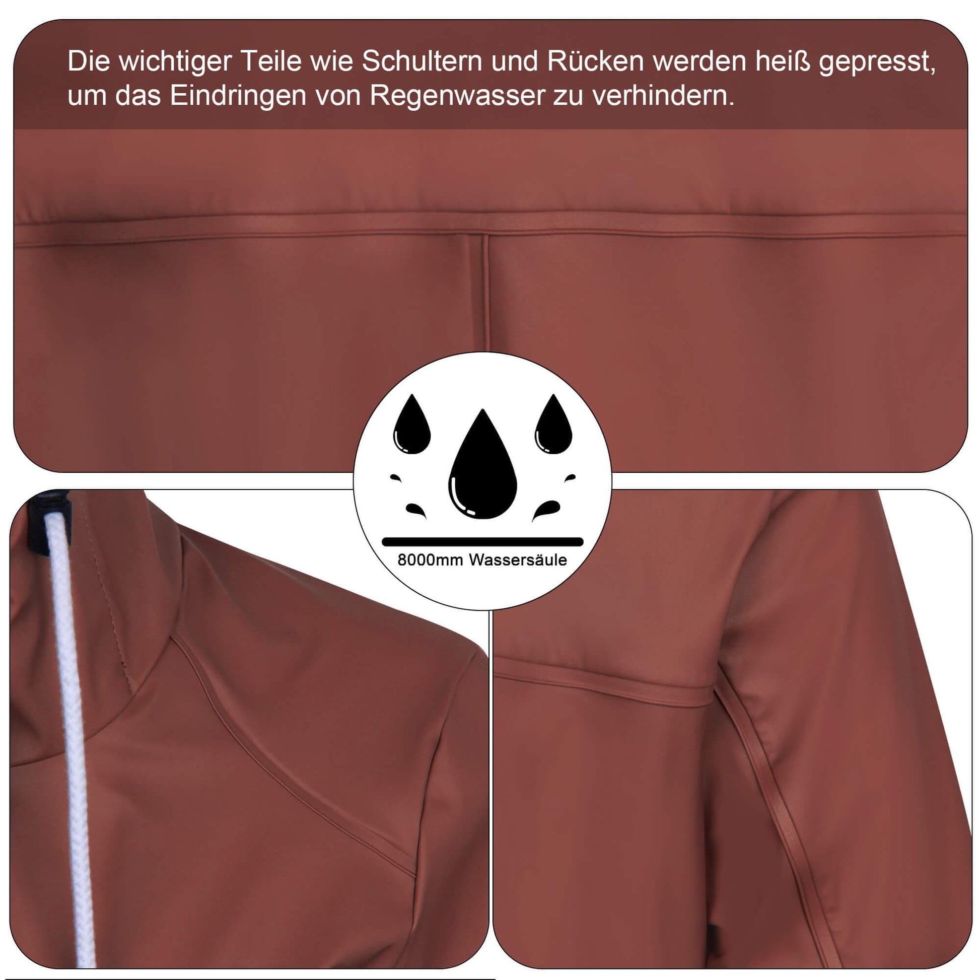 Damen Regenjacke RF03