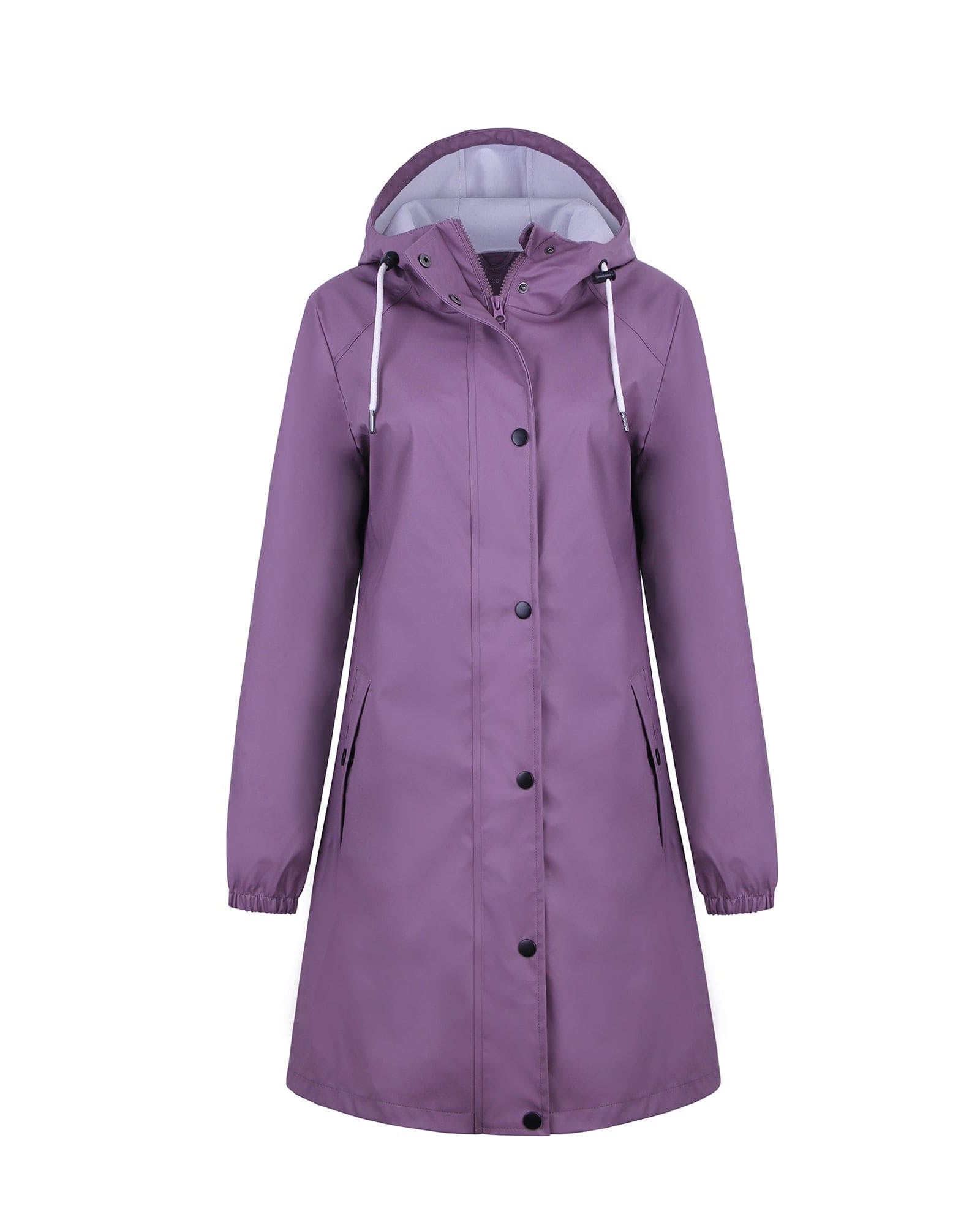 Damen Regenjacke RF03 - Wasserdicht, Atmungsaktiv, Lang, Stilvoll