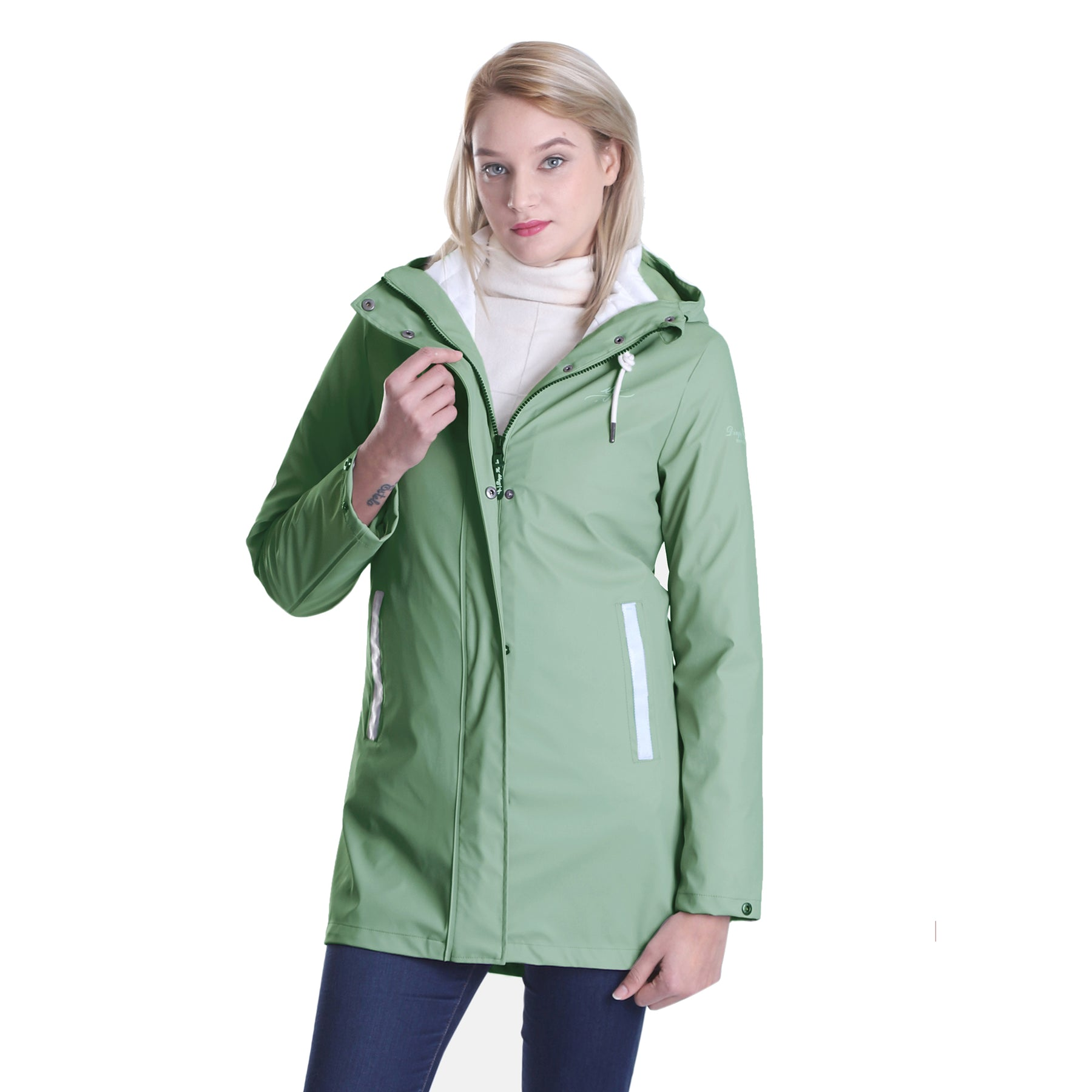 Modeempfehlung：3 in 1 regenjacke damen grün