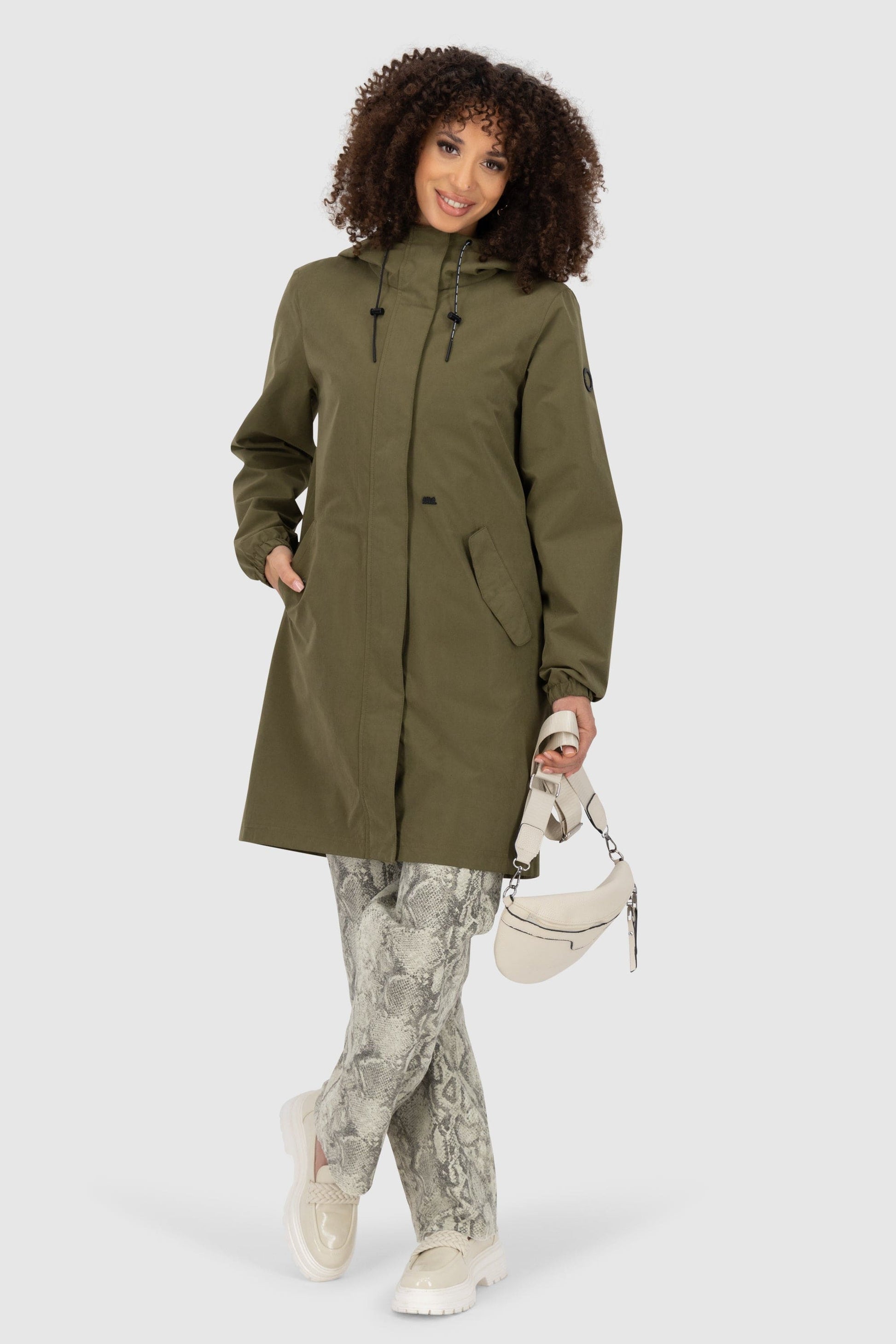 Dark olive / XS Alife & Kickin FrizziAK A Parka