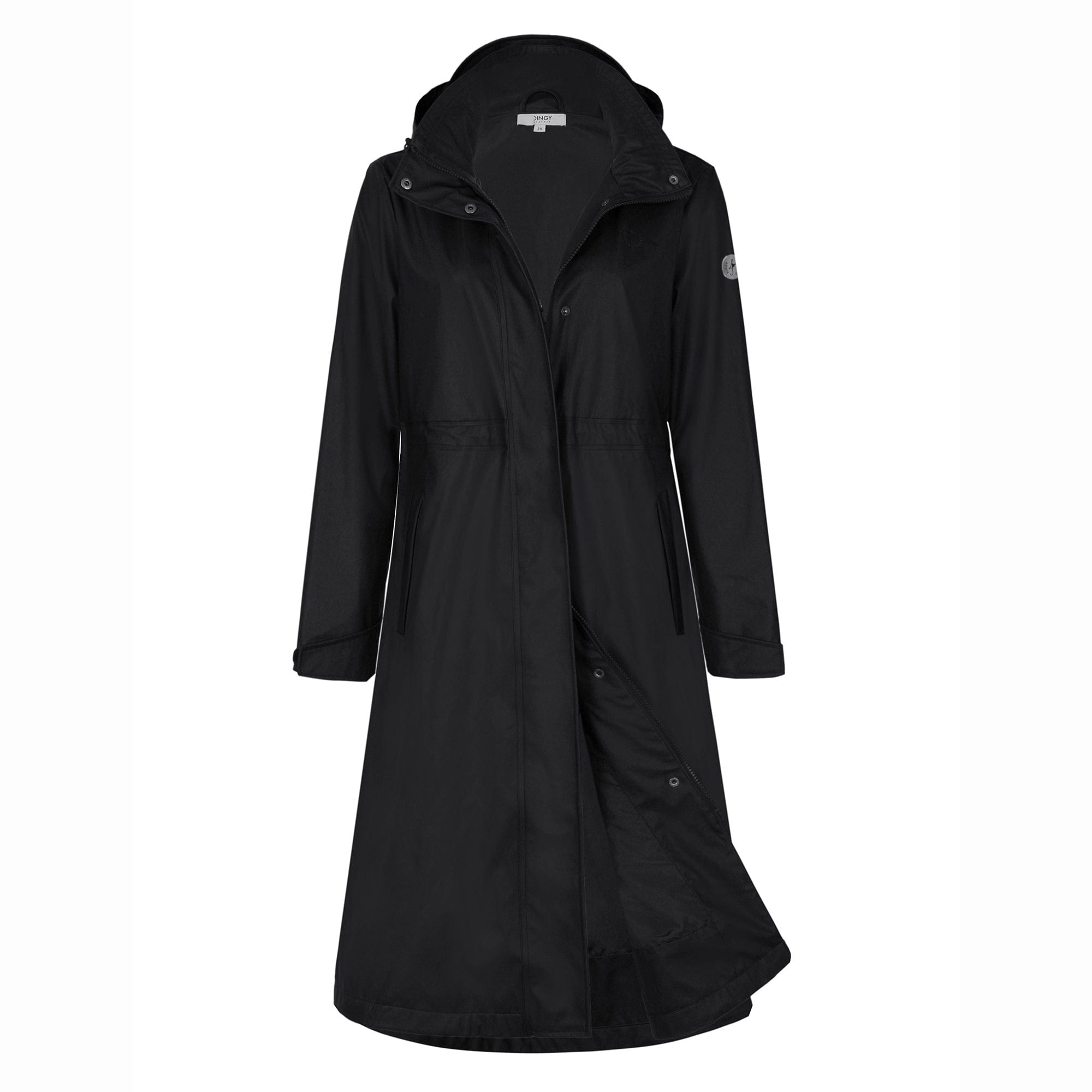 Black / S/36 Wasserdichter Damen Regenmantel - Großhandelsangebot für Hot Model KIM