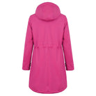 Blue / L Damen GefüTterte Regenjacke AMY