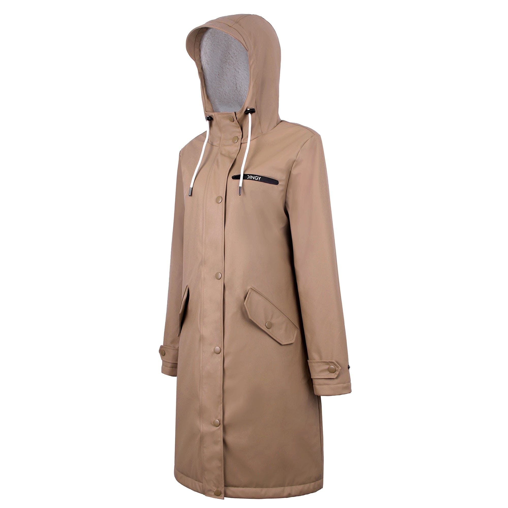 Damen Wintermantel Lang Parka Winter Regenparka MEGAN