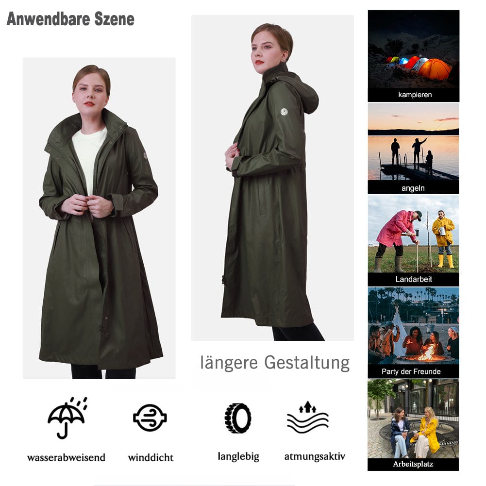 Wasserdichter Damen Regenmantel - Großhandelsangebot für Hot Model KIM