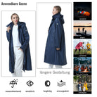 Wasserdichter langer Regenmantel Damen Freizeitjacke Mantel Hot Model KIM