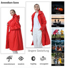 Wasserdichter langer Regenmantel Damen Freizeitjacke Mantel Hot Model KIM