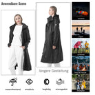 Wasserdichter langer Regenmantel Damen Freizeitjacke Mantel Hot Model KIM
