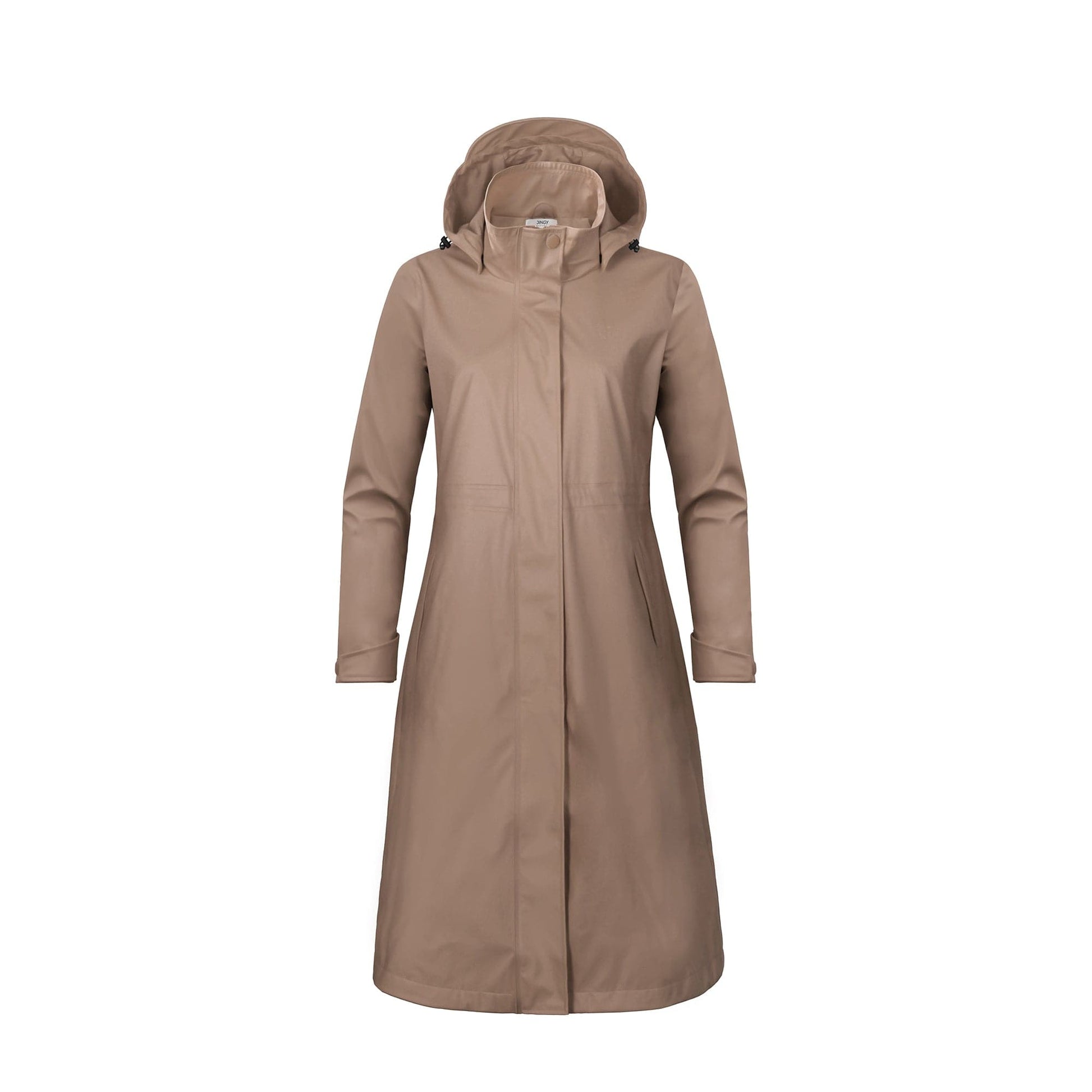 Dry Fashion Regenmantel Tailliert Waterproof Long Raincoat