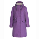 Winter Wasserdichter Regenmantel Damen Freizeitjacke Mantel PU Stoff PT02