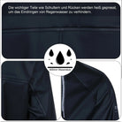 Damen Regenjacke RF03-Black