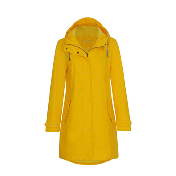 Dame vandtæt casual frakke til alle årstider, alsidig model IK02 