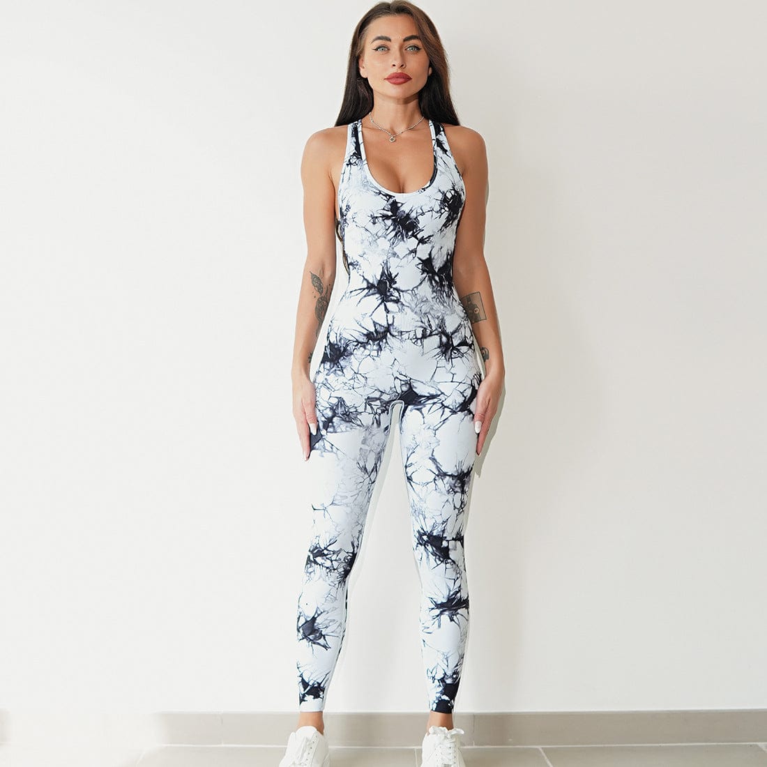 Schwarze Hose / S Frauen Jumpsuits Workout Yoga ein Stück nahtlose Leggings Bodysuit Gym ein Stück