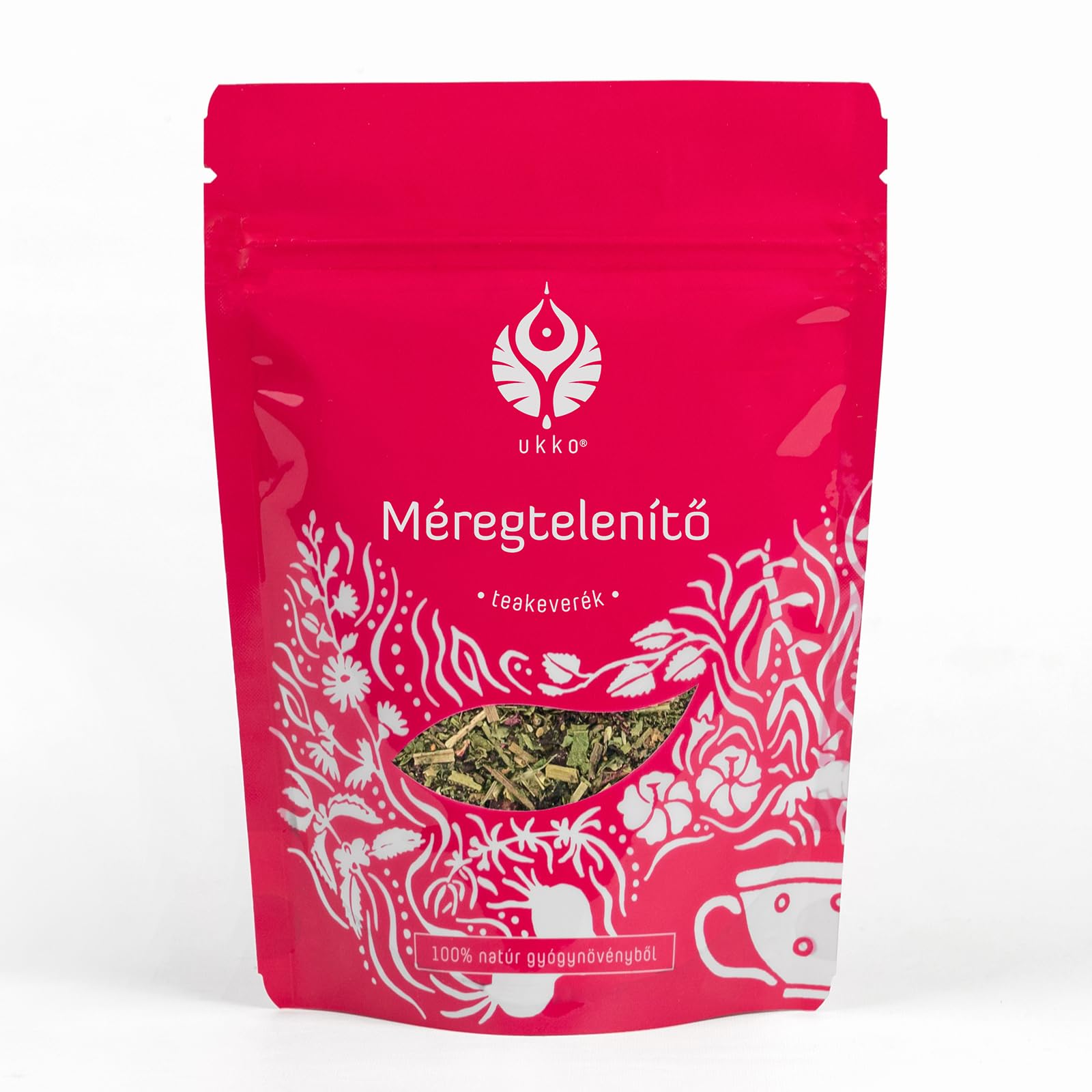 UKKO Der Refluxtee Vital Greens,Enthält Makronährstoffe und Mikronährstoffe arbeiten besser mit Reflux-Tee,verjüngt den Körper,Made in EU