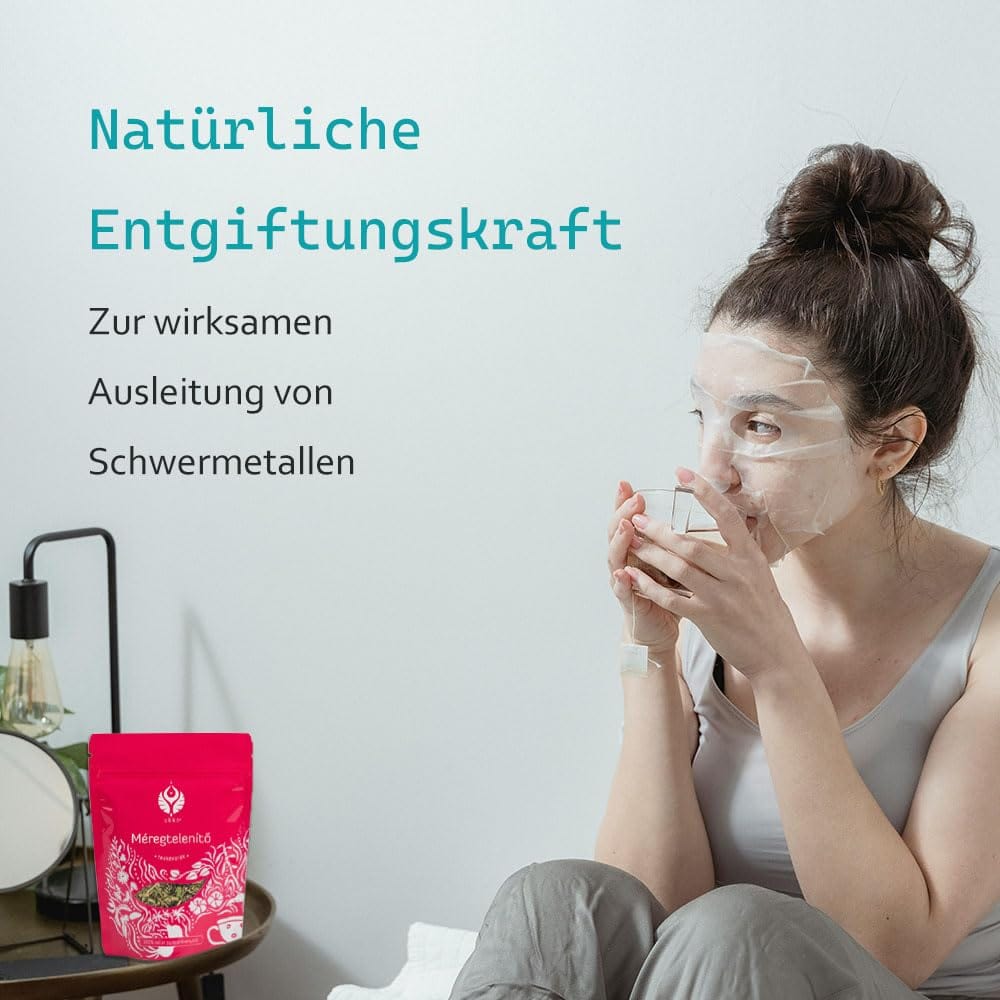 UKKO Der Refluxtee Vital Greens,Enthält Makronährstoffe und Mikronährstoffe arbeiten besser mit Reflux-Tee,verjüngt den Körper,Made in EU