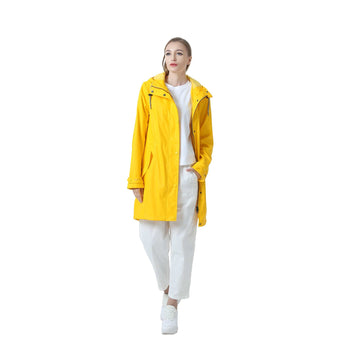 Women's PU raincoat casual jacket IK02