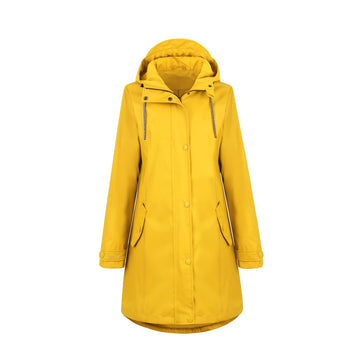 Women's PU raincoat casual jacket IK02